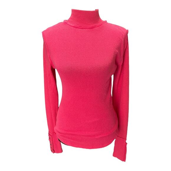 We The Free Freya Mock Neck Thermal Top XS - Picture 1 of 4
